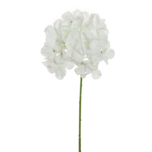 Artificial Hydrangea White 62cm Artificial Flowers